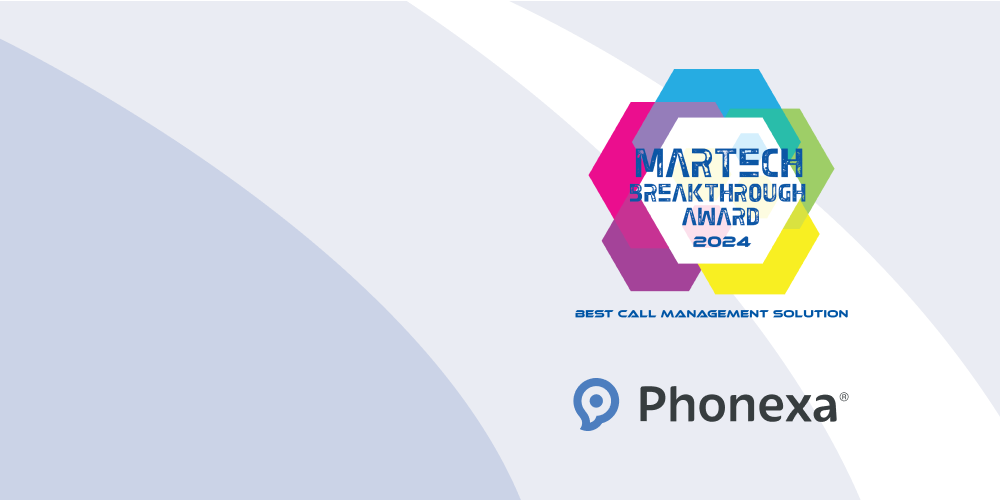 Phonexa Recognised as "Best Call Management Solution" at 2024 MarTech ...
