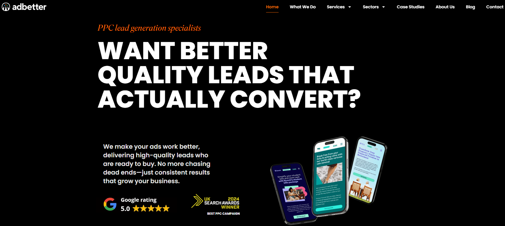 Adbetter, a UK-based digital performance marketing and leadgen agency