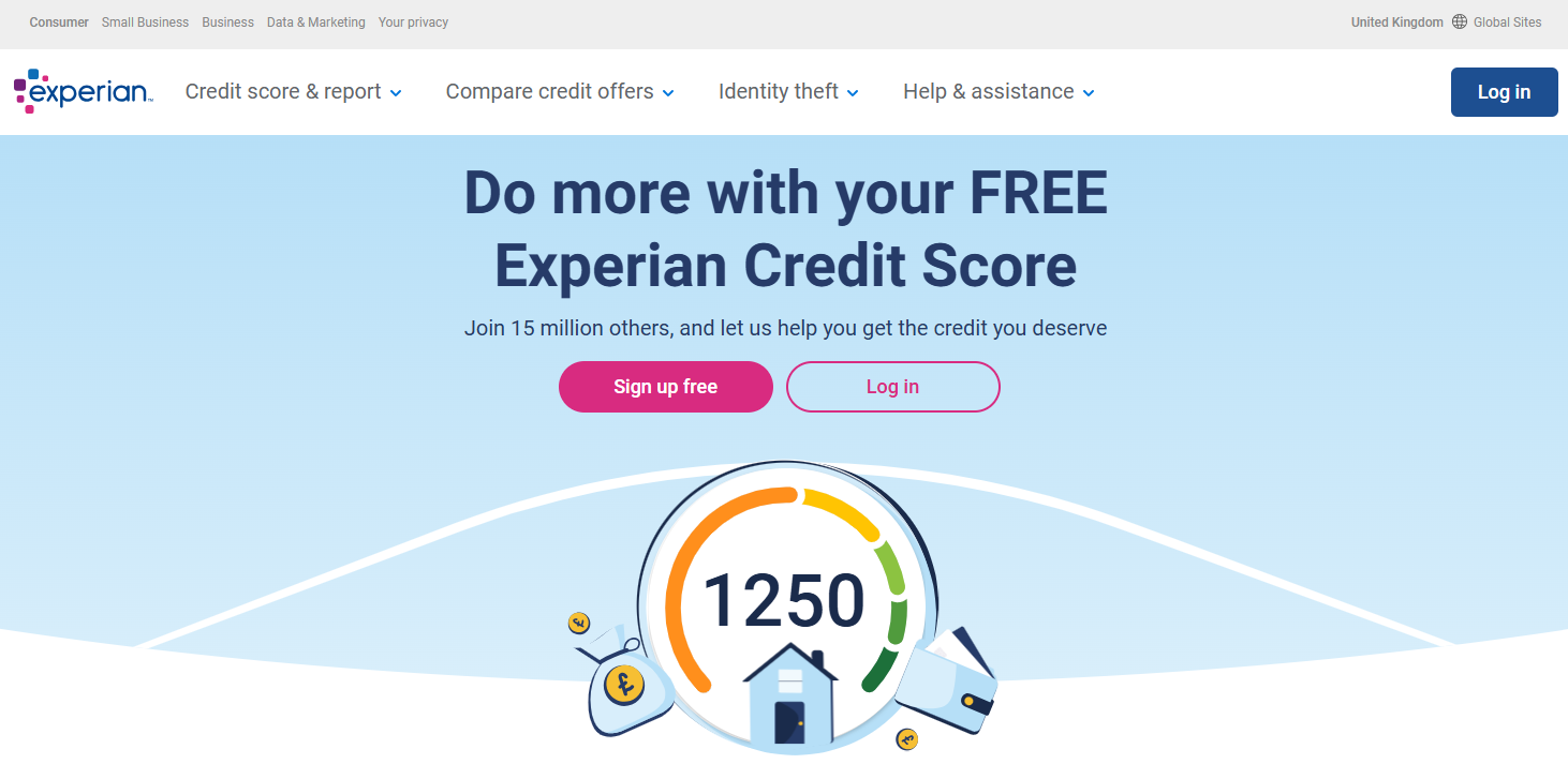 Experian, a UK credit data and financial service provider
