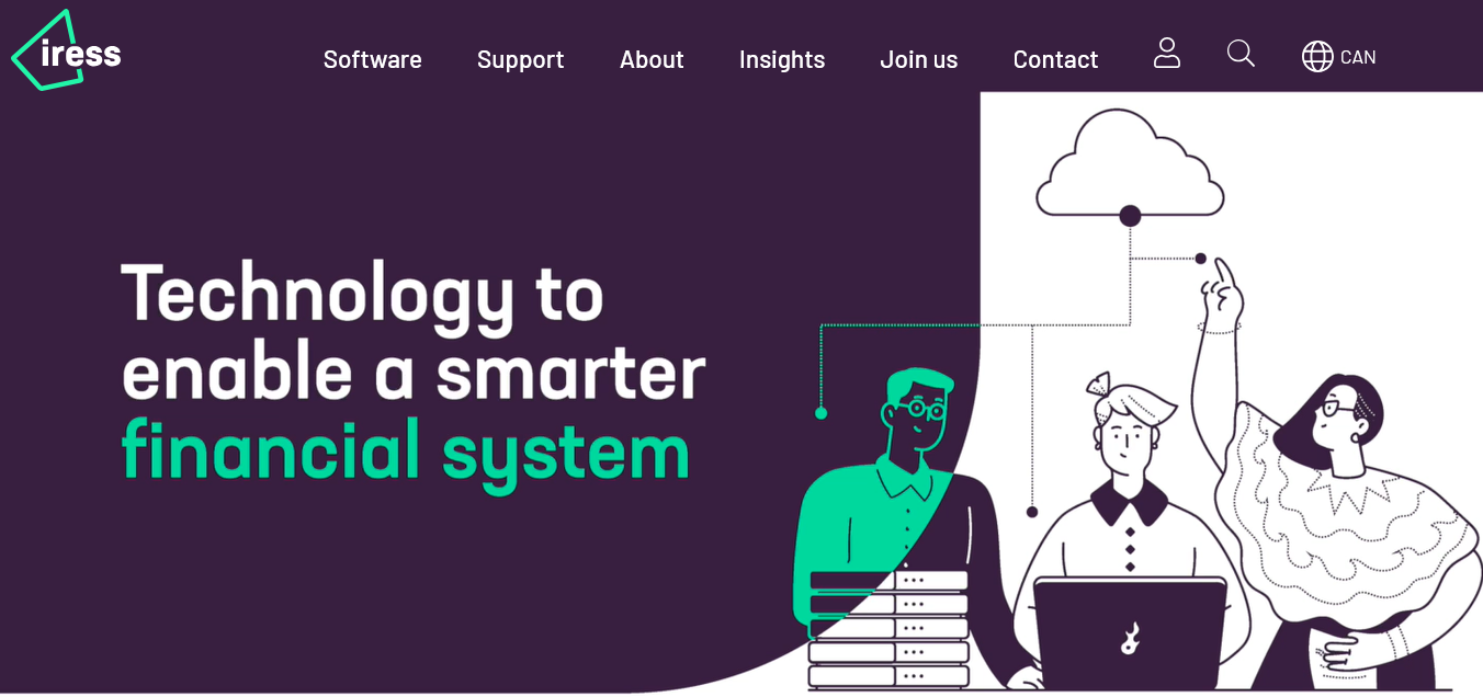 Iress, a global tech provider, including mortgage software, operating in the UK