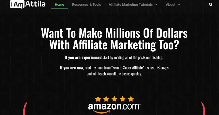 Make money on affiliate blogging