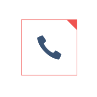 Animated icon of a call analytics and data points representing caller tracking and performance insights.