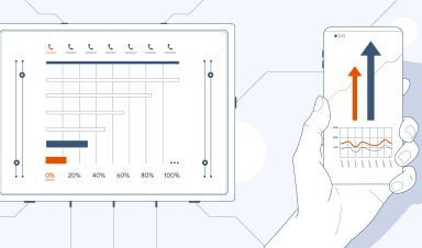 A graphic representation of how call analytics software maximises your business potential