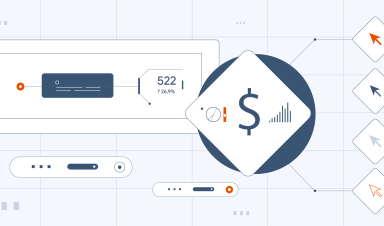 An abstract that depicts PPC campaign management and metrics