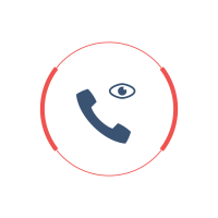 Representation of a phone call overview